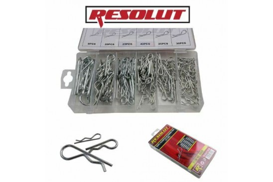 Borgclip / R-clip assortiment 150-delig